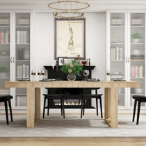 Long skinny store dining table